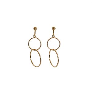Clipoorbel Cirkels Verguld Gouden Corbin LARADesign