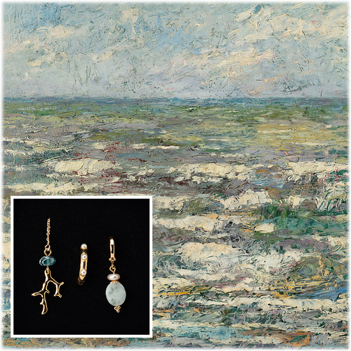 De zee schilderij rijksmuseum