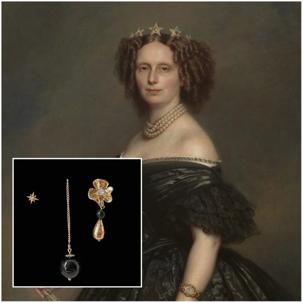 Earparty groen Sophia van Württemberg Paleis Het Loo