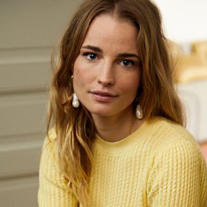 Chuncky statement parel oorbellen – Aimee met grote parels